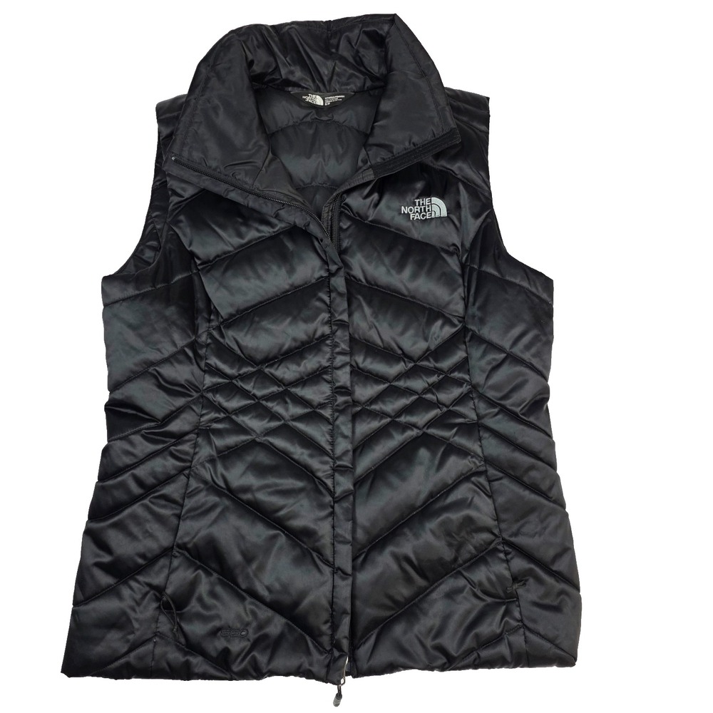 North Face 550 Vest Womens Small Plum Goose Down Puffer Insulated Jacket